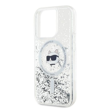 KARL LAGERFELD ETUI KLHMP15LLGCHSGH DO IPHONE 15 PRO 6,1 HARDCASE LIQUID