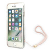 Guess GUOHCI8H4STP iPhone SE 2022 / SE 2020 / 7/ 8 różowy/pink hardcase 4G Print Strap