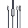 PALPRO KABEL USB-C - 2X USB-C SZYBKIE ŁADOWANIE DO SAMSUNG APPLE 100W 1M