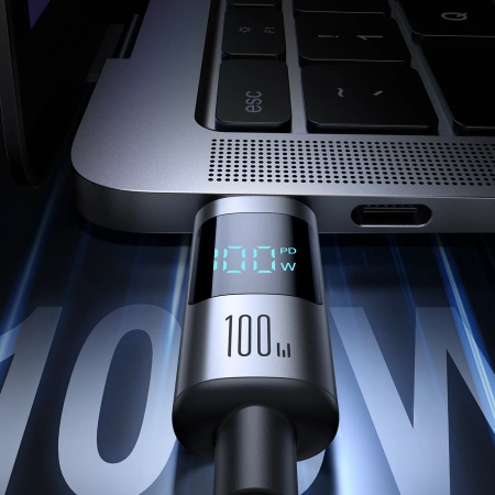 JOYROOM KABEL S-A16 PRO PRISM SERIES 100W USB-C DO USB-C Z WYŚWIETLACZEM