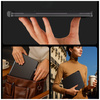 Etui Typecase Edge z klawiaturą do iPad  Air 11" 2024/2025 czarny