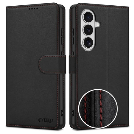 TECH-PROTECT WALLET GALAXY S26 BLACK/RED
