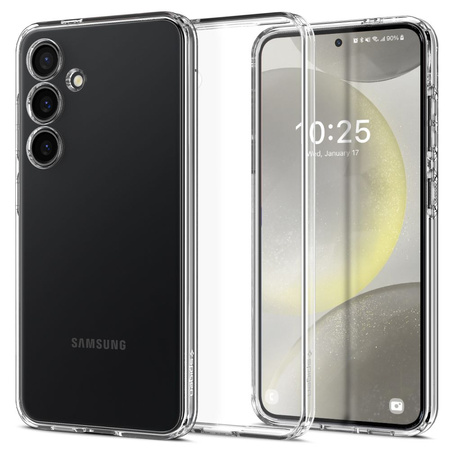SPIGEN ETUI LIQUID CRYSTAL DO SAMSUNG GALAXY S24 PRZEJRZYSTE ANTYWSTRZĄSOWE