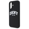 DKNY ETUI DO IPHONE 16 6.1 DO MAGSAFE HARDCASE SILIKONOWE Z LOGO BIAŁE