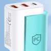 WOZINSKY ŁADOWARKA USB-C 30W 2 X USB-A DO TELEFONÓW I TABLETÓW Z FUNKCJĄ PD