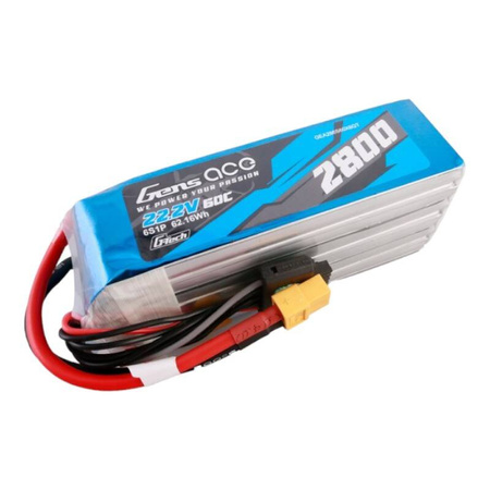 GENS ACE AKUMULATOR G-TECH 2800MAH 22.2V 60C 6S1P LIPO DO MODELI RC