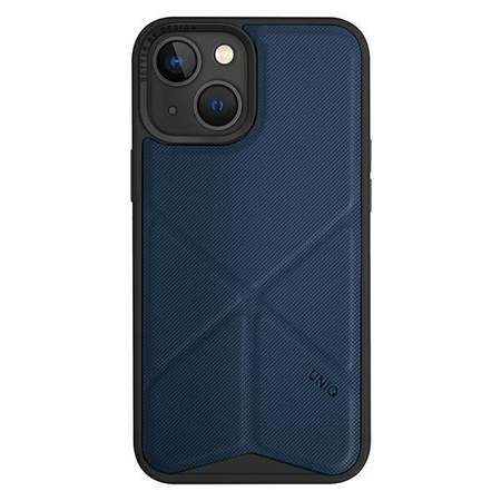Etui Uniq Transforma na iPhone 14 Magclick Charging - niebieskie