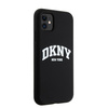 DKNY ETUI HARDCASE DO IPHONE 11 XR 6.1 Z LIQUID SILICONE DO MAGSAFE BIAŁE