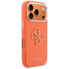 Etui Guess FW Resin Logo do iPhone 17    Pro pomarańczowy