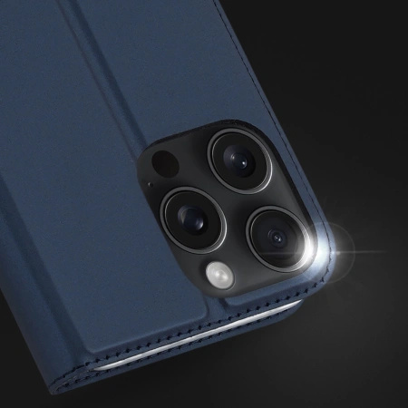 DUX DUCIS ETUI SKIN PRO DO IPHONE 16 PRO MAX Z KLAPKĄ I MIEJSCEM NA KARTĘ