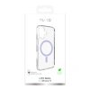 Etui Puro Lite Mag TPU+PC kompatybilne z MagSafe na iPhone 17 - przezroczyste z różowym pierścieniem