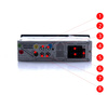 EP AUDIO RADIO 12V Z AUX USB DO SAMOCHODÓW Z FUNKCJĄ HANDS-FREE I BLUETOOTH