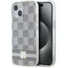 DKNY ETUI HARDCASE DO IPHONE 15 14 13 6.1 DO MAGSAFE CHECKERED MONO STRIPE