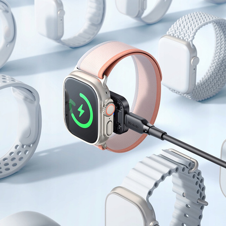 MCDODO SZYBKA ŁADOWARKA INDUKCYJNA DO APPLE WATCH 2 3 4 5 6 SE 7 8 9 ULTRA