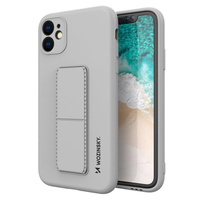 WOZINSKY KICKSTAND CASE DO IPHONE 12 PRO MAX SILIKONOWE Z PODSTAWKĄ OCHRONA