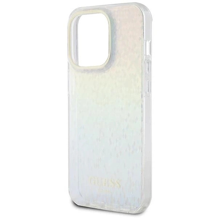 Etui Guess IML Faceted Mirror Disco Iridescent na iPhone 14 Pro Max - wielokolorowe