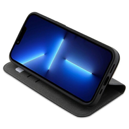 Etui Karl Lagerfeld KLBKP14LSANKCPK na iPhone 14 Pro bookcase - czarne Saffiano Karl&Choupette