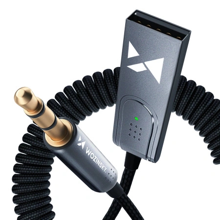 Adapter audio Wozinsky WTODB Bluetooth 5.3 / AUX odbiornik dźwięku