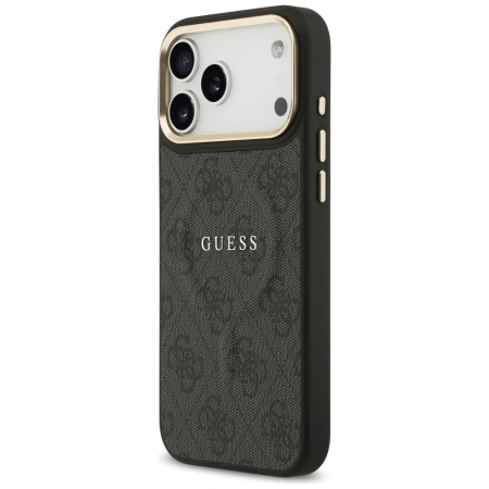 GUESS ETUI CASE DO IPHONE 17 PRO MAX MAGSAFE PU CLASSIC LOGO 4G