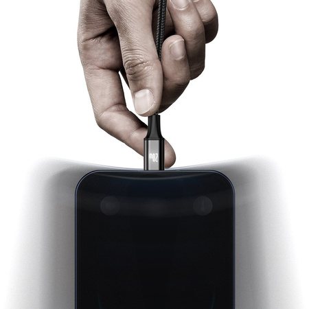 BASEUS KABEL 3W1 USB DO MICRO USB DO LIGHTNING USB-C DO TELEFONÓW 1.5M