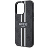 Etui Guess 4G Printed Stripes MagSafe GUHMP13LP4RPSK na iPhone 13 Pro / na iPhone 13 - czarne