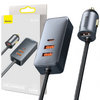 Baseus Share Together ładowarka samochodowa 3x USB / USB Typ C 120W PPS Quick Charge Power Delivery szary (CCBT-B0G)