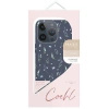 Etui UNIQ Coehl Prairie na iPhone 15 Pro - granatowe