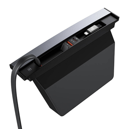 BASEUS HUB PRZEJŚCIÓWKA USB-C DO LIGHTNING DO TESLA Z KABLEM WIELOFUNKCYJNY