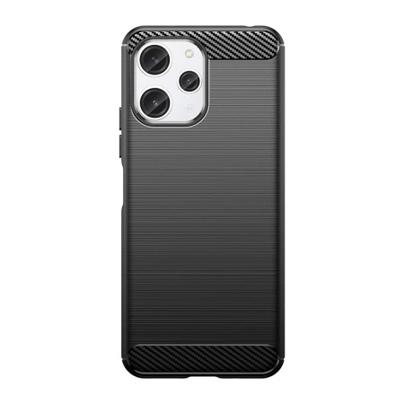 HURTEL ETUI KARBON DO XIAOMI REDMI 12 ELASTYCZNE OCHRONA PRZECIW UDERZENIOM