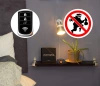 Etui antykradzieżowe na klucze samochodowe blokujące fale radiowe pokrowiec Keyless Faraday Box klatka Faradaya 14 cm z 10 cm czarny