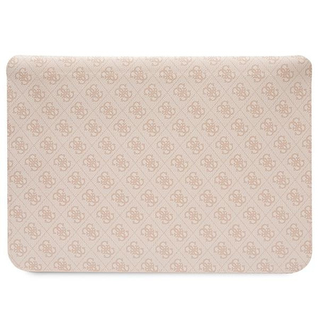Etui Guess GUCS16P4RPSP 16" różowy/ pink 4G Printed Stripes
