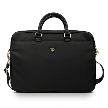 Guess Torba GUCB15NTMLBK 16 czarny/black Nylon Triangle Logo