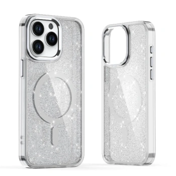 HURTEL ETUI BROKATOWE GLITTER CASE DO MAGSAFE IPHONE 17 PRO MAX OCHRONA