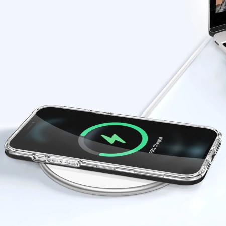 HURTEL POKROWIEC CLEAR 3IN1 DO IPHONE 12 PRO MAX Z RAMKĄ WYSOKO OCHRONNY