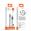MCDODO KABEL USB-A USB-C SZYBKIE ŁADOWANIE USB TYP C 6A 100W 2M LED CZARNY