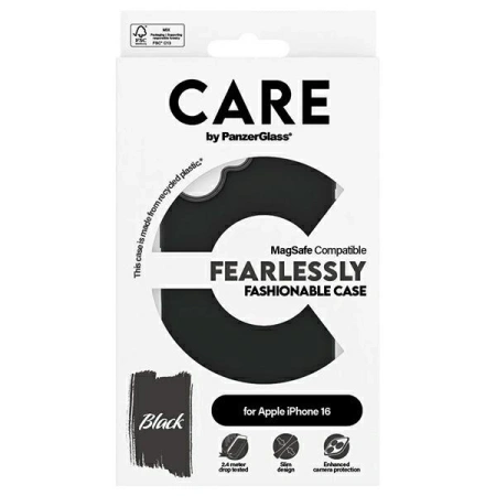 PANZERGLASS ETUI FASHION CASE DO MAGSAFE DO IPHONE 16 NAJLEPSZA OCHRONA