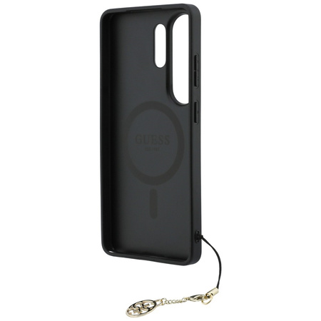 Etui Guess 4G Classic Logo Charm MagSafe do Samsung Galaxy S26 Ultra czarny