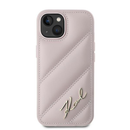 KARL LAGERFELD KLHCP15SPQDSMGP ETUI DO IPHONE 15 14 13 6.1 HARDCASE
