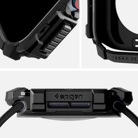 SPIGEN ETUI RUGGED ARMOR DO APPLE WATCH 10 (42 MM) WYTRZYMAŁE MATTE
