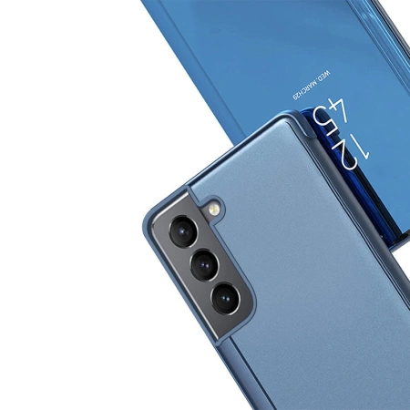 HURTEL CLEAR VIEW CASE ETUI DO SAMSUNG GALAXY S22+ Z KLAPKĄ I PODSTAWKĄ