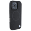 BMW BMHMP16X23RTPK iPhone 16 Pro Max     6.9 czarny/black hardcase Sign Leather Half Textured And Circle MagSafe