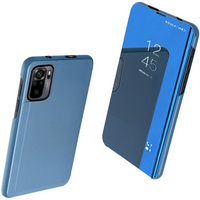 Clear View Case futerał etui z klapką Xiaomi Redmi Note 11 Pro+ 5G (China) / 11 Pro 5G (China) / Mi11i HyperCharge / Poco X4 NFC 5G niebieski