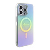 Guess GUHMP15XHITSQ iPhone 15 Pro Max turkusowy/turquoise hardcase IML Iridescent MagSafe