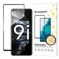 WOZINSKY SZKŁO HARTOWANE FULL GLUE DO OPPO A76 A36 REALME 9I CASE FRIENDLY