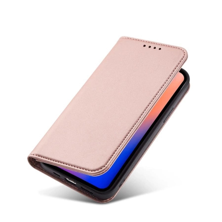 HURTEL ETUI DO IPHONE 12 PRO MAGNET CARD CASE POKROWIEC PORTFEL Z PODSTAWKĄ