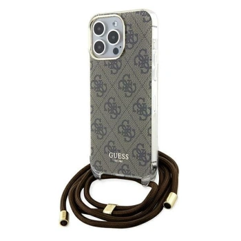 GUESS ETUI HARD CASE DO IPHONE 15 PRO MAX 6.7 CROSSBODY CORD 4G PRINT