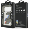 Etui BMW M IML Metal Buttons Tricolor    Lines MagSafe do iPhone 17 Pro antracyt