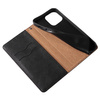 Magnet Strap Case etui iPhone 14 Plus pokrowiec z klapką portfel mini smycz podstawka czarne