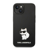 Karl Lagerfeld KLHMP14MSNCHBCK iPhone 14 Plus 6,7" hardcase czarny/black Silicone Choupette MagSafe