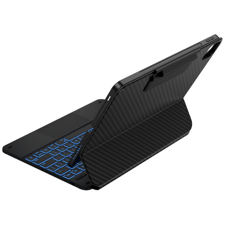 Etui Typecase Edge + z klawiaturą do     iPad Air 13" 2024/2025 włókno węglowe